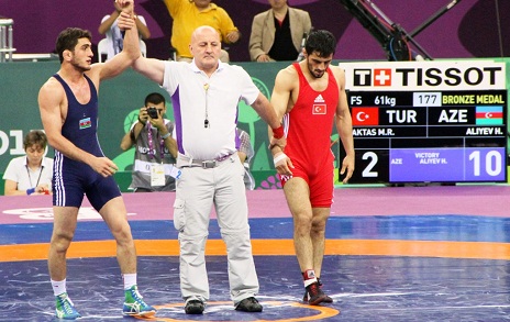 Baku 2015: Wrestler brings another bronze medal to Azerbaijan 